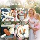 AIYAPLAY 5 in 1 Foldable Kids Trike, Toddler Tricycle for 1-3 Years,