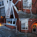 4.6m Large Lightweight Aluminium Folding Multi-position Work Platform Ladder