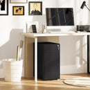 Vinsetto Steel Filing Cabinet with Lock and Wheels for Home Office