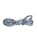100 LED 5m Premier MicroBrights Indoor Outdoor Christmas Multi Function Battery Operated Lights with Timer on Pin Wire in Cool White