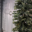 2.4m (8ft) Tall Single Door Indoor Christmas Tree Arch in Green