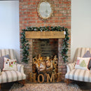270cm X 25cm Samuel Alexander Frosted Glacier Christmas Garland With Pine Cones