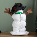 35cm Singing & Dancing Animated Sherbert Snowman Christmas Decoration