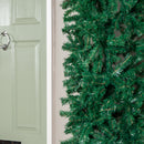 8ft (2.55m) Samuel Alexander Double Door Plain Green Christmas Tree Arch with 2000 Tips