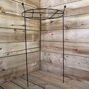 80cm X 45cm Large Cottage Heavy Duty Black Metal Herbaceous Garden Plant Support Grow Through