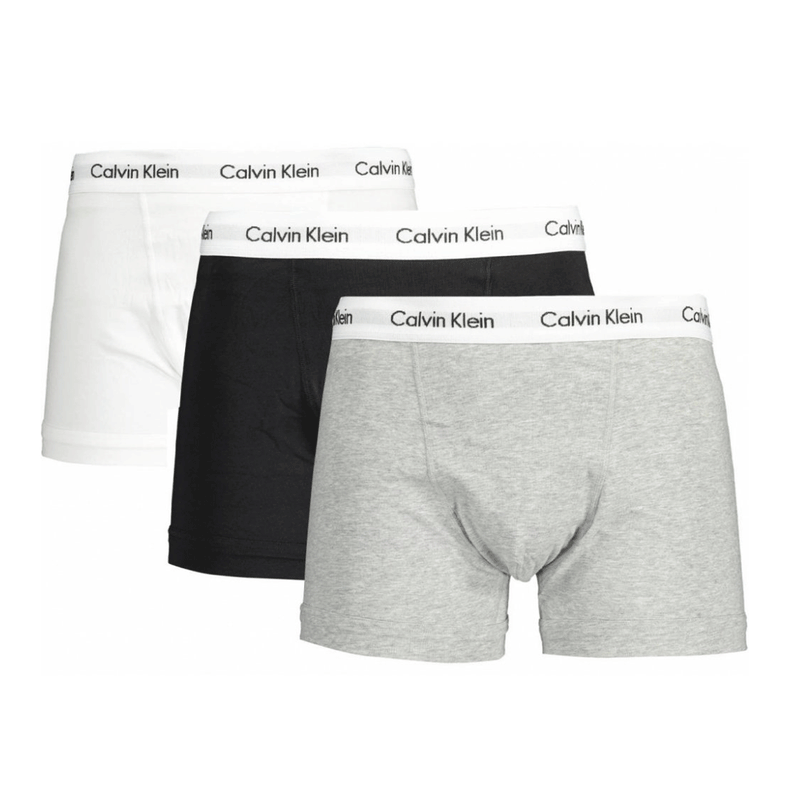 Calvin Klein Pack of 3 Boxers White Grey Black