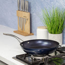 Blackmoor Non-Stick Frying Pan Blue | Induction & Oven Safe Aluminium Skillet