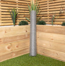10m x 90cm x 25mm Galvanised Steel Chicken Garden Wire Netting / Fencing