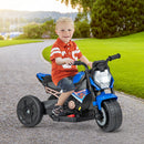 6V Kids Ride-on Motorcycle With Detachable Training Wheels - Blue/Red/Pink