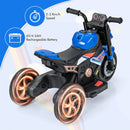 6V Kids Ride-on Motorcycle With Detachable Training Wheels - Blue/Red/Pink