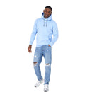 Brave Soul Overhead Hoodie - Blue