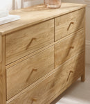 Coxmoor 6 Drawer Chest - Oak