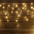 7.5m 300 LED Frosted IcicleBrights Christmas String Lights in Warm White