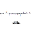 37.5m 1500 LED TreeBrights Christmas String Lights with Timer in Rainbow on Clear Cable