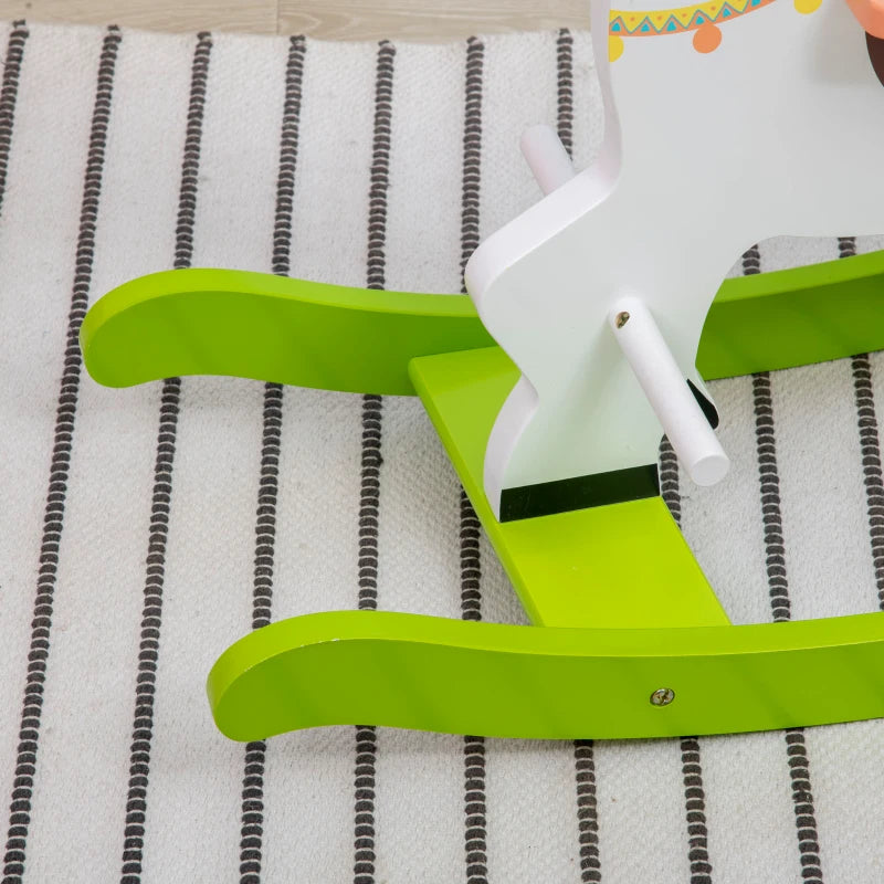 HOMCOM Rocking Horse - Multicoloured