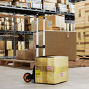 HOMCOM Lightweight Sack Truck With 70kg Capacity, Folding Trolley, Silver