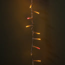 18.7m 750 LED TreeBrights Christmas String Lights with Timer in Vintage Gold and Red on Clear Cable