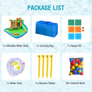 7 in 1 Bounce House with Slide and Trampoline without Blower