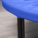 HOMCOM Î¦81cm Fitness Trampoline Exercise, Max Load 100 KG, Blue Black