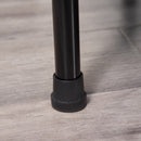 HOMCOM Î¦81cm Fitness Trampoline Exercise, Max Load 100 KG, Blue Black