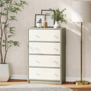 HOMCOM Chest of Drawers, 4 Drawer Dresser for Bedroom