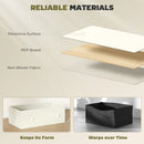 HOMCOM Chest of Drawers, 4 Drawer Dresser for Bedroom