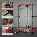SPORTNOW Cable Crossover Machine, Multifunction Power Cage with Pull Up Bar