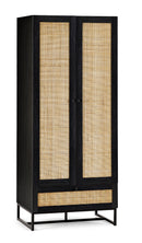 Padstow Wardrobe - Black