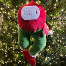 32cm Door Hanging Laughing Elf Animated Indoor Christmas Decoration