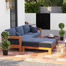 HOMCOM Set Of 2 Potted Artificial Plants With Lavender Flowers