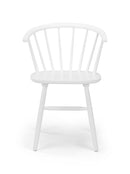 Set Of 2 Modena Dining Chairs - White