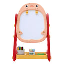 Kidkid Adjustable Double-Sided Magnetic Art Easel with Games