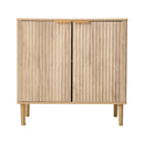 Livingandhome Adjustable Shelved Storage Sideboard