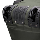 Modishion Army Green Wheeled Nylon Travel Bag