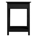 Cottonfy UK Wooden One Drawer Slim Console Table