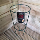 Tom Chambers Urban Green Conical Garden Plant Support Ring 20cm- Small