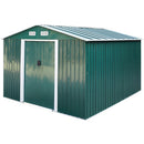 8*8FT/10*8FT Metal Garden Storage Shed with Sliding Door
