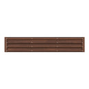 Breeins Rectangular Galvanized Steel Raised Garden Bed