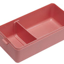 Lifeideas Dual-Layer Plastic Bento Lunch Box with Cutlery