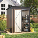 Breeins Lockable Metal Garden Storage Shed