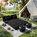 Breeins Inflatable Car Back Seat Air Mattress with Cup & Phone Holder