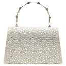 Modishion Shiny Handbag Clutch Bag with Crossbody Shoulder Chain