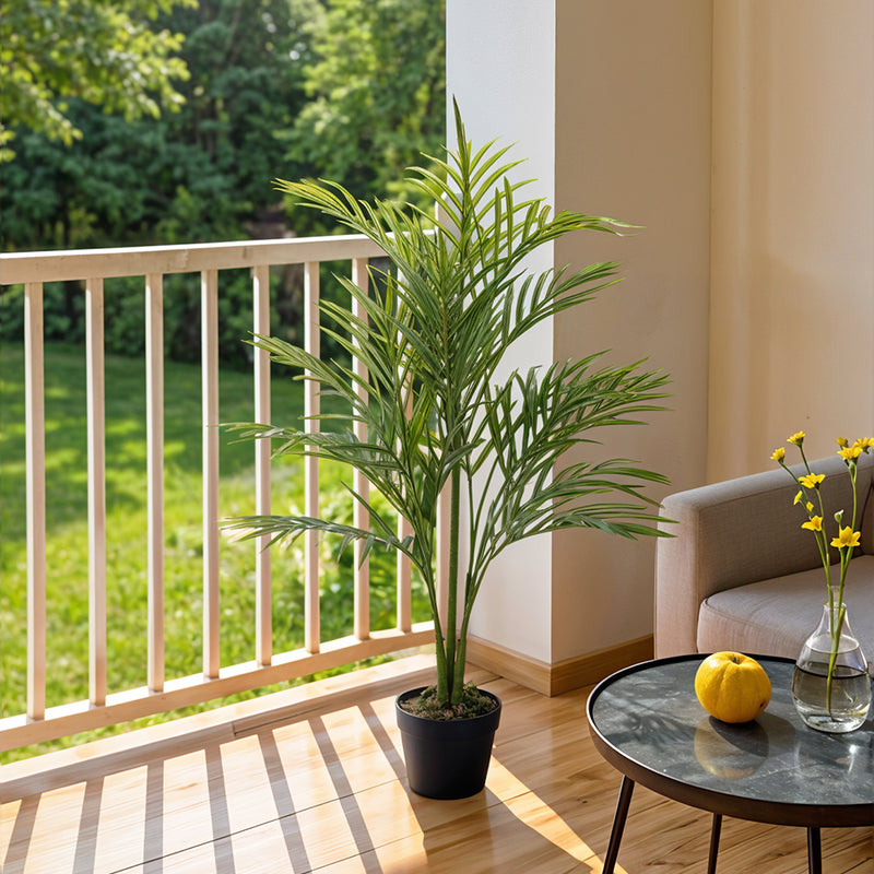 Breeins Artificial Potted Palm Tree For Home Decoration
