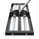 Breeins Garden Lawn Levelling Rake with Aluminium Alloy Rollers