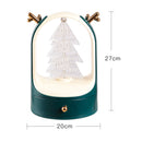 Livingandhome Christmas Tree Desktop Jewelry Display Holder with Drawer