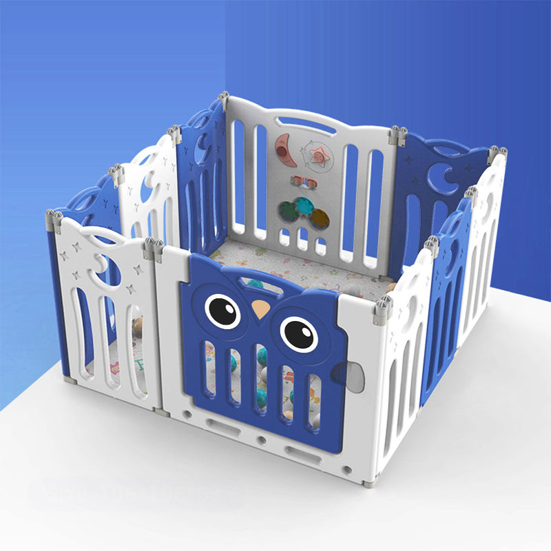Kidkid Foldable 14 Panel Baby Playpen Safety Activity Centre