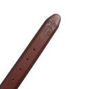 Modishion Pin Buckle Leather Belt Accessory - Brown