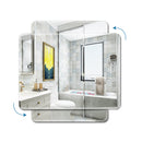 Livingandhome Minimalist Round Wall Mirror