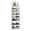 Livingandhome Contemporary 7-Tier Household Space Saving Shoe Rack