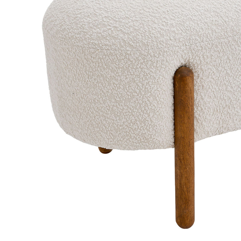 Livingandhome Contemporary Upholstered Bench